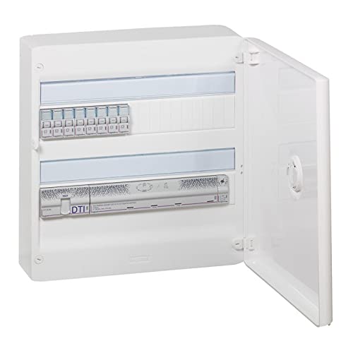 Legrand 418264 Prêt-à-poser Coffret Multimédia Optimum auto Gigabit DRIVIA 18, TV sur RJ