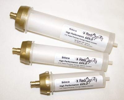 69-2203-349 - RediSep Rf Gold Silica Gel Disposable Columns - RediSep Rf Gold Silica Flash Chromatography Column, Teledyne ISCO - Pack of 6