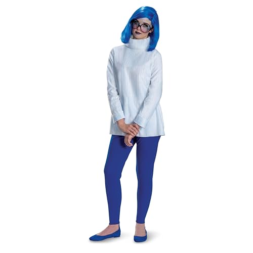 Inside Out Adulte Deluxe panoplie cosplay personnage de film pour fête costumée et carnaval