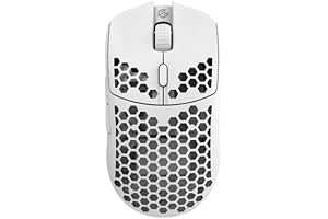 G-Wolves HTX “White Honeycomb” ACE Wireless Gaming Mouse