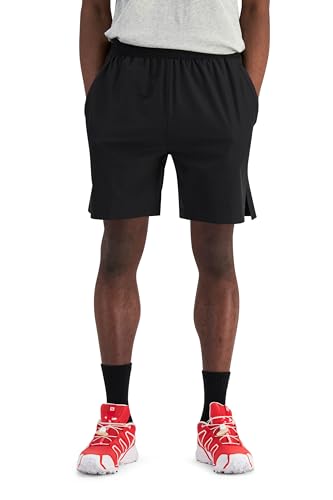 Champion Men's C-Fit Woven Training Short, Black, Large