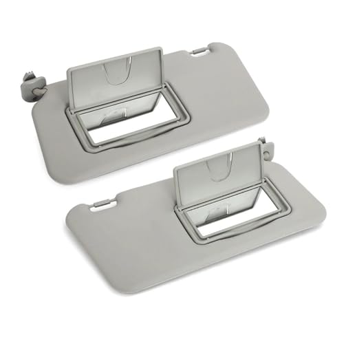 Coprispecchietto Di Cortesia Con Visiera Parasole – Sostituzione Per C6 2005-2013, In ABS Nero, Resistente E Antiurto - 3