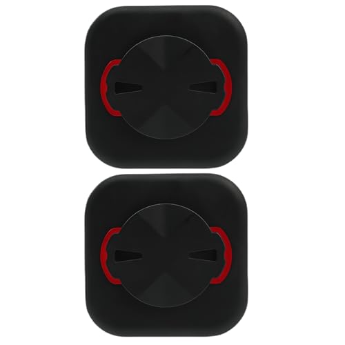2 unids soporte de bicicleta adhesivo para teléfono y GPS, compatible con Garmin Edge, montaje para ordenadores de bicicleta
