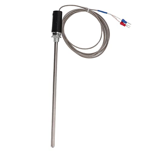 Probe Type Thermocouple K Type Stainless Steel Temperature Sensor Temperature Probe (#2)