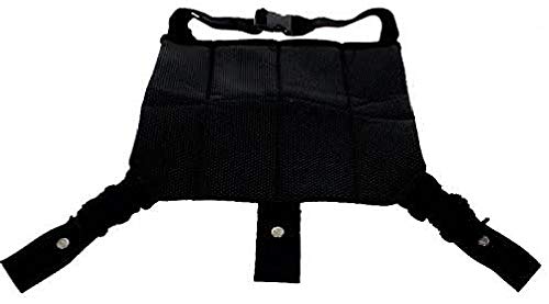Kiokids 1755 - Cinturón de seguridad para embarazadas, unisex, color negro