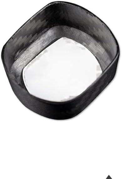 Miniatura 5 de Cubierta de botón de arranque de motor de fibra de carbono para interiores de automóvil para Volvo S60 Xc60 Xc90 S90 V90 V60 (rojo fibra de carbono)