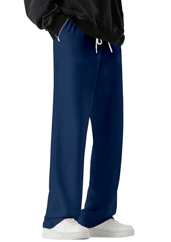 Image of FTX Men Solid Baggy Fit Blue Track Pant (863 4) S