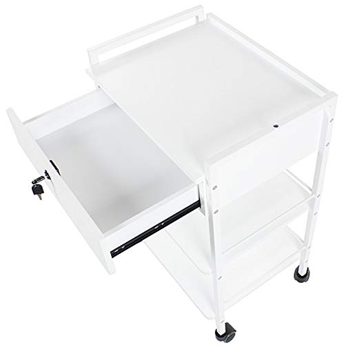 Skinact 18394 Pro Single Drawer Cart Pro Medical Dental Mobile Utility Cabinet & Cart thumb #1