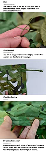 SWEAR Tarp Camouflage Ultralight Woodland Camo Mesh Netting für Die Jagd Camping Dekoration Militär Schattierung Outdoor… – Bild 7