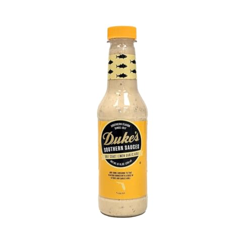 Image of Duke's Gulf Coast Lemon Garlic Aioli Sauce, 10 Ounce (Pack of 1)