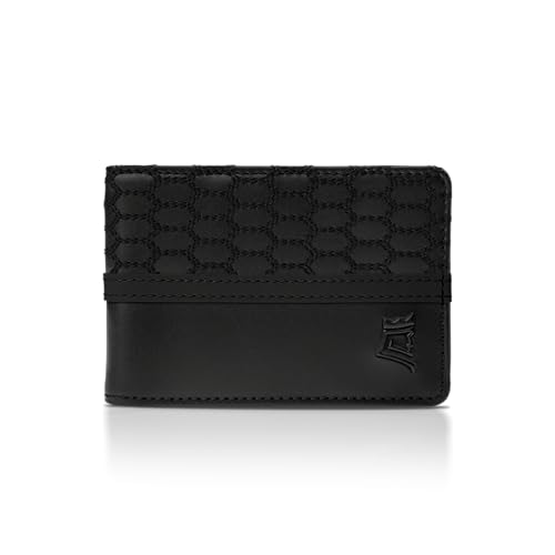 Image of Kings Loot Wallet for Men | Minimalist Slim RFID Blocking Leather Design with Cash Pocket & Card Pull Strap | Holds 1-12 Cards | Stylish & Durable Wallets | Supercar Collection (Midnight Luxe)