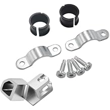 APPERFiT Shift Tube Bushings Shifter Clamps 905-107 905-110 & Indicator Cable Bracket 83244 for Steering Column Compatible with Ford E150 E250 E350 F150 F250 F350 Excursion Explorer Ranger