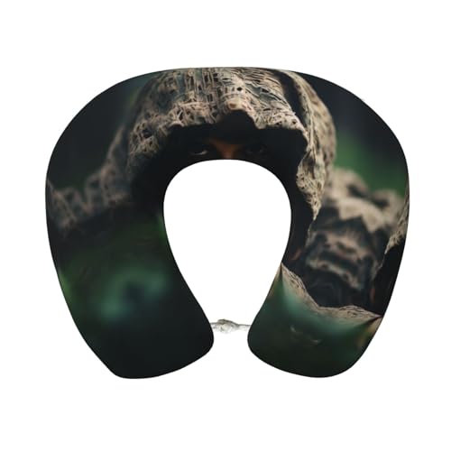 Almohada de espuma viscoelástica para cuello U miniatura 1