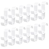 12 Pezzi Ganci Termoarredo Bagno, Appendiabiti Salvaspazio per Accappatoi, Asciugamani e V...