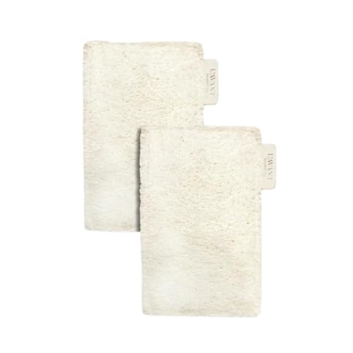 Image of L'avant Collective Dish Sponges - Set of 2 Cleaning Sponge Kitchen Dish Sponge, Effortless Cleaning for Dishes, Pots, Pans Made of Loofa Fiber, Wood Pulp Dishwasher Safe Kitchen Cooking Hostess Gifts