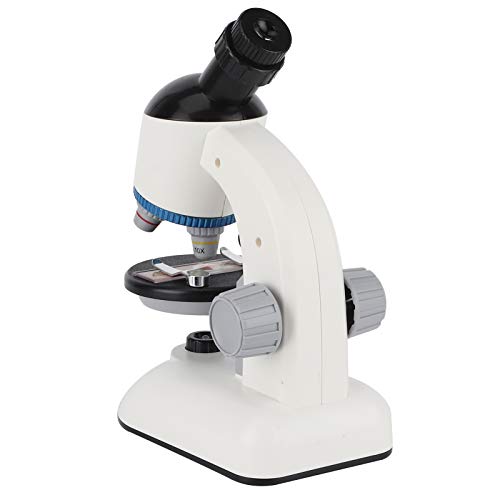 Microscope blanc cadeau enfant pour initiation aux sciences de 40X à 1200X LED - 6