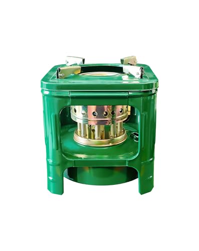 Image of CHADWICK 10 Wicks Square Camping Picnic Burner Furnace, Portable Kerosene Stove, Perfect for Backpacking, Hiking, Outdoor Adventures & Cooking
