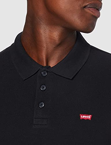 Levi's Housemark Polo T-Shirt Homme, Mineral Black, M - Image 4