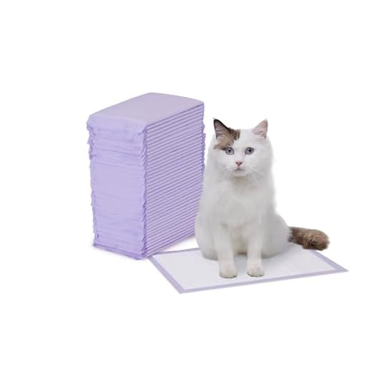 AmazonBasics Cat Pad Refills for Litter Box, Fresh Scent - Pack of 40