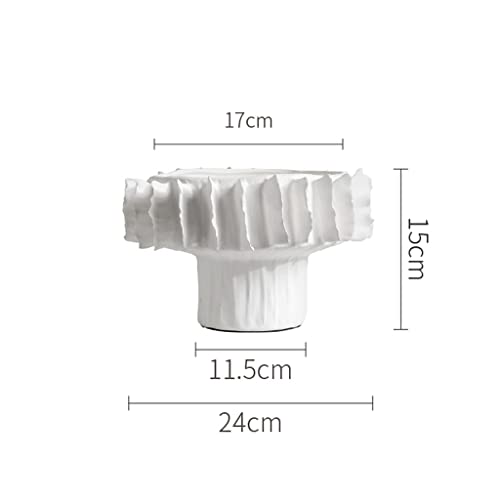 Vase à cinq pièces Fleur pour embellir une table de chambre vide - 3