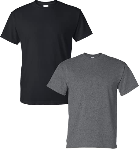 T-shirt G800 Noir Gris Foncé XX-Large en Tissu Léger 158,8 g