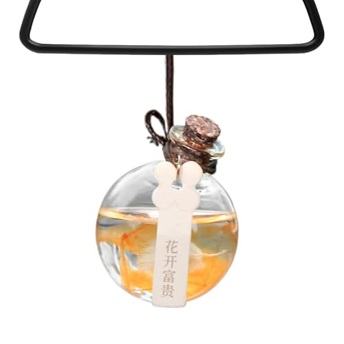 Difusor de aire para coche, difusor de fragancia, colgante de 10 ml, espejo retrovisor, recargable, para decoración interior de automóvil, para baño, armario, lugar de trabajo, dormitorio, gimnasio