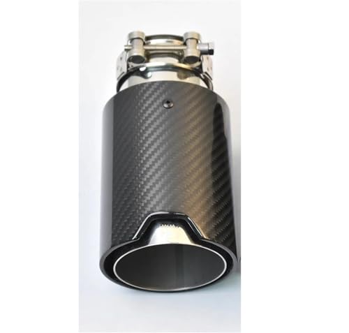 Silencieux d'échappement carbone 93mm pour rénover une sortie rouillée