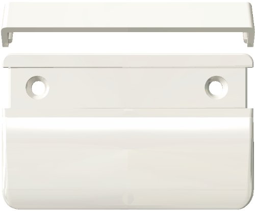 Balkontürgriff eckig für den Außenbereich, reinweiß RAL 9010 70x50x12...