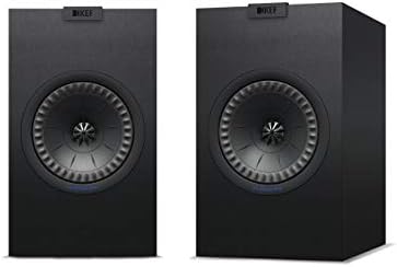 KEF Q350 Bookshelf Speakers (Pair, Black)