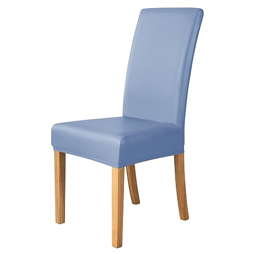 Sillas Comedor Cuero Sintetico Azul Marca iEventStar