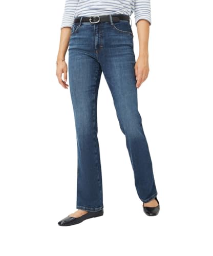 BRAX Calças de ganga estilo Mary para mulher, Azul e rosa:, 26 W/30 L