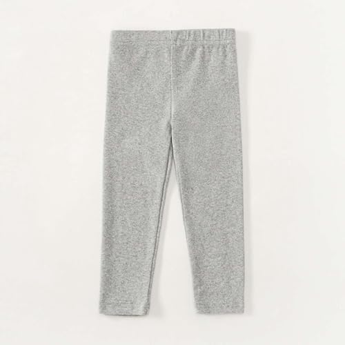 2 Pack Stretch Leggings for Girls Toddlers Long Pants Girls Leggings Cotton for School Uniform Sports or Play3