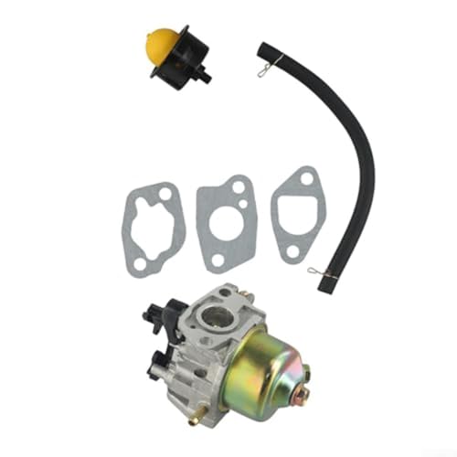 Rasenmäher-Vergaser-Ersatz-Set für GC-PM 461S/512S HW & HBM 46R, Legierung + Kunststoffkonstruktion mit Dichtungen/Schlauch/Primerpumpe, einfache Installation für verbesserte Motorleistung Rasenmäher-Vergaser-Ersatz-Set für GC-PM 461S/512S HW & HBM 46R, Legierung + Kunststoffkonstruktion mit Dichtungen/Schlauch/Primerpumpe, einfache Installation für verbesserte Motorleistung