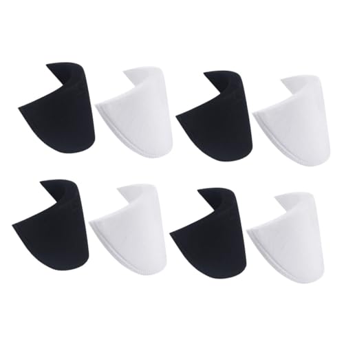 BESTYASH 4 Pairs Women's Shoulder Pads Removable Sponge Shoulder Straps for Suit