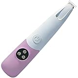 Sacolin Cordless Cat Paw Trimmer, Purple Pet Paw Trimmer with Anti-Slip Grip, 600mAh Battery, Broad Blades, Low Noise Dog Paw Trimmer, Rechargeable Pet Grooming Kit for Paws, Ears, Face, Butt