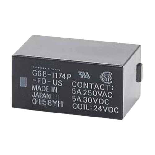 Relais G6B-1174P-US base G6B-4BND kit complet commande tension 24VDC