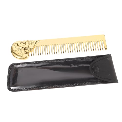 Gogogmee Clipper Guard Holder Beard Combs for Styling Men's Hair Brush Beard Brush Styling Comb