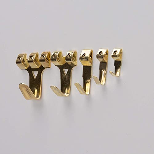 Image of Lilianos 220 Pcs Picture Hangers Kit Frame Hanging Hooks Hardware with Hooks Nails Hanging Wire Sawtooth D Ring and Screw Eyes