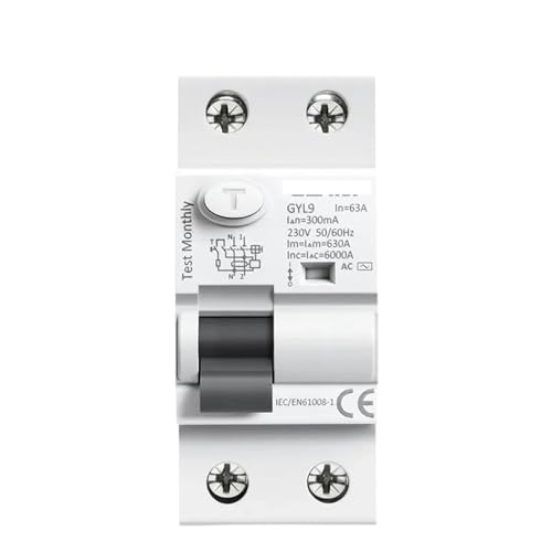 Interrupteur différentiel AC 2P 100A pour sécuriser le tableau électrique de la maison