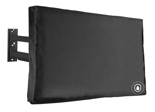 VIVO Flat Screen TV Cover Protector for 55 to 58 inch Screens, Universal, Outdoor, Weatherproof, Water Resistant COVER-TV055B