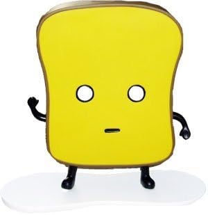 Mr. Toast - Vinyl Toy - Dan Goodsell