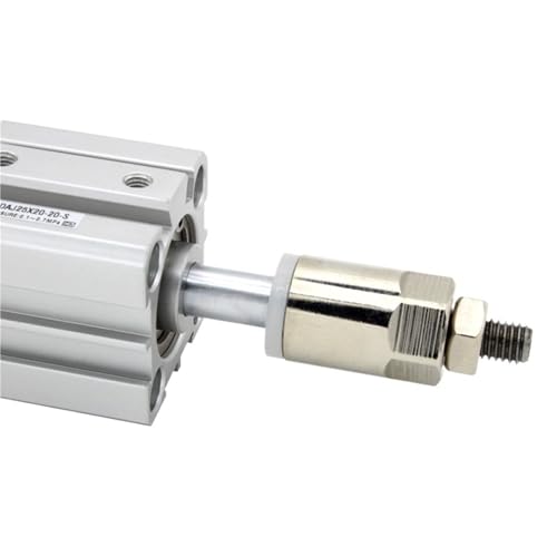 Vérin pneumatique double effet à course réglable pour guidage machine précis - 3