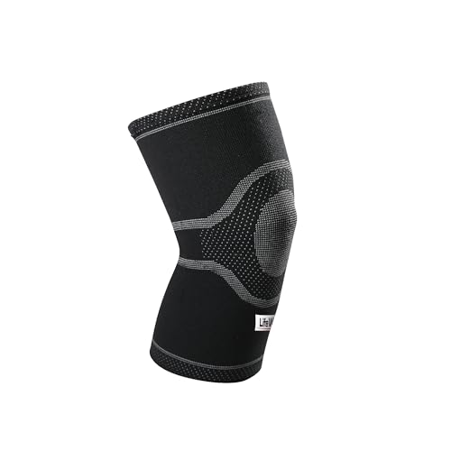 Image of LifeWear Knee Cap, Knee Sleeves for Pain Relief, Provide Optimum Compression and Support During Gymming and Running, Lightweight and Stretchable, For Daily Activities, For Men and Women, Size (S) - Pack of 2