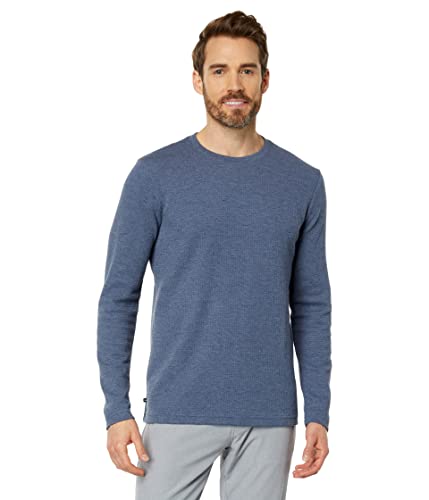 TravisMathew Cloud Waffle Crew Vintage Indigo SM