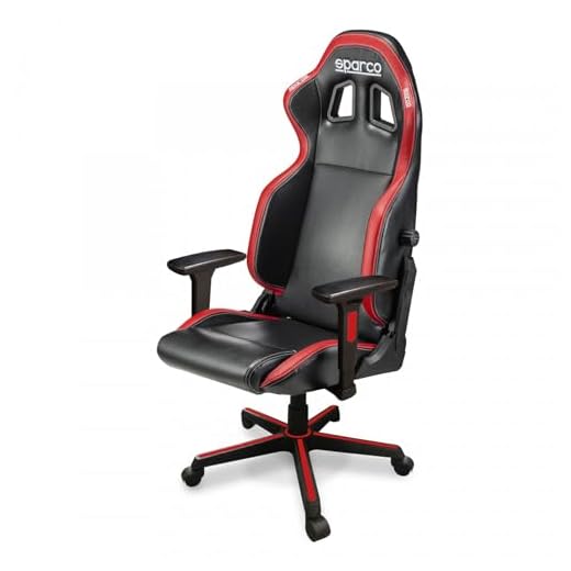 Sparco 00998NRRSICON Silla Gaming/Oficina Negro/Rojo