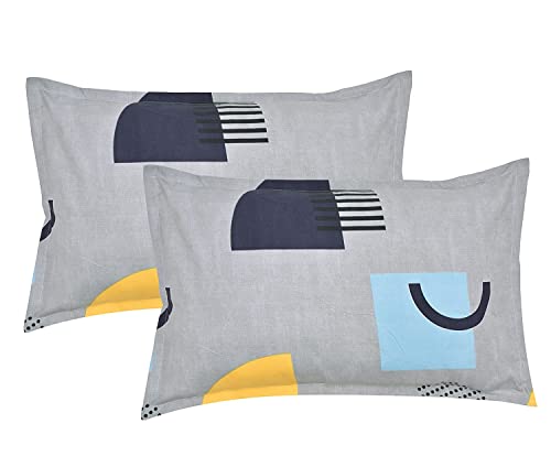 Image of Amazon Brand - Umi Super Soft Brushed Microfiber Cotton Pillow Covers, 2 Piece Pillow Covers(Not Pillow),Flange on Edges Pillow Covers 17X27(inches) 43X68(CM)