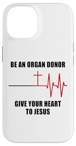 Be an Organ Donor, Give Your Heart to JESUS ? Faith Nurse �X�}�z�P�[�X iPhone 14 �p