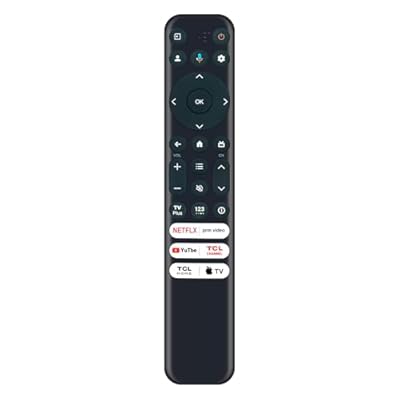 New RC813-FMB1 RC813 FMB1 RC902V Replace Voice Remote fit for TCL Google TV Mini 4K 8K LED LCD ULED OLED TV 50S546 43S446 50S446 55S446 65S446 75S446 85S446 75R646 65R646 55R646 75S546 65S546