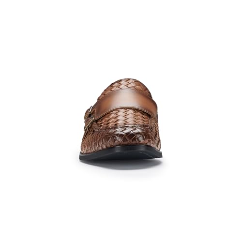 Image of Ferro Aldo Men's Dress Loafer Collection | Modern & Classic Slip-On Styles | Available in Suede, Woven, and Wholecut
