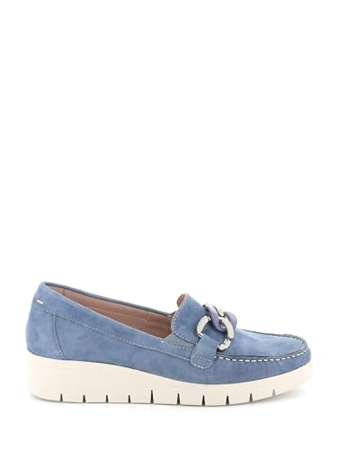 Mocassins daim bleu Grunland parfaits pour le bureau et les sorties urbaines